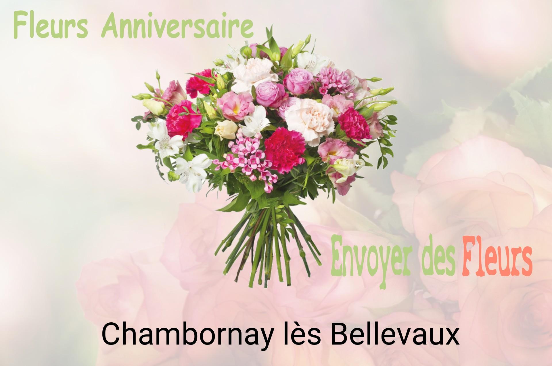 Bouquet de fleurs d’anniversaire livré à Chambornay-lès-Bellevaux