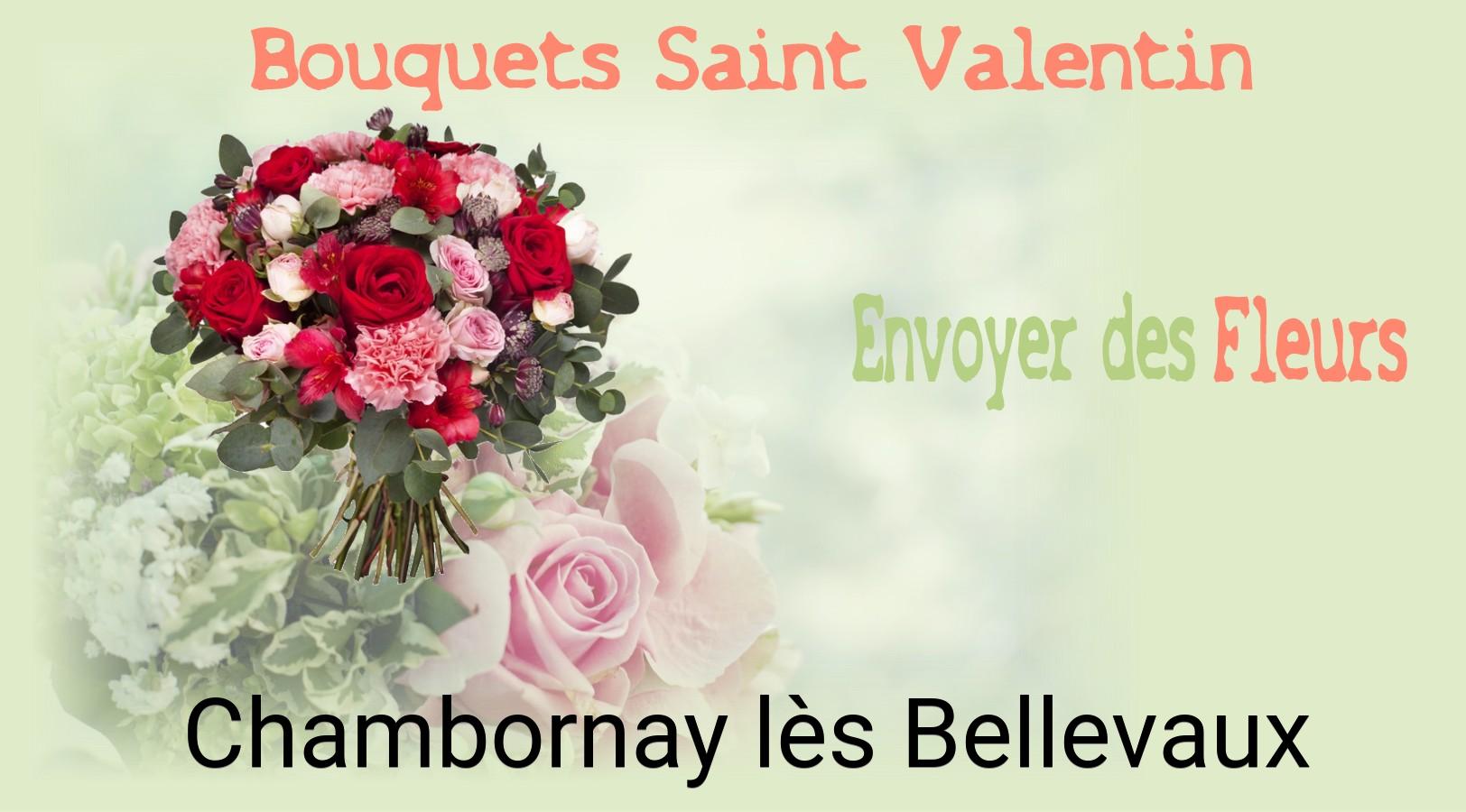 Roses de Saint-Valentin livrées à Chambornay-lès-Bellevaux